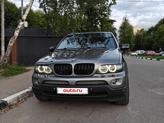 2004 BMW X5 3.0d I (E53) Рестайлинг, серый, 1350000 рублей, вид 4