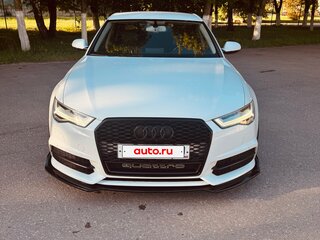2017 Audi A6 IV (C7) Рестайлинг, белый, 3100000 рублей, вид 2