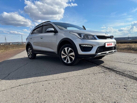 2019 Kia Rio X-Line IV, серебристый, 1680000 рублей - вид 6