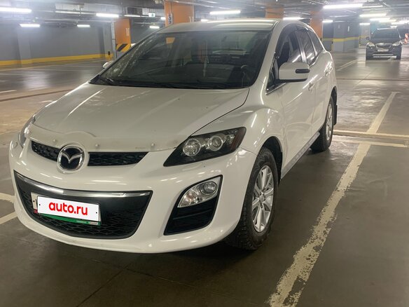 2011 Mazda CX-7 I Рестайлинг, белый, 1059000 рублей - вид 1