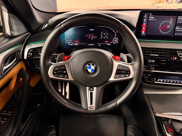 2020 BMW M5 Competition VI (F90) Рестайлинг, красный, 7949000 рублей - вид 6