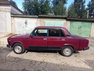 2004 Lada (ВАЗ) 2107, пурпурный, 80000 рублей, вид 5
