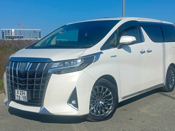 2019 Toyota Alphard III Рестайлинг, белый, 4450000 рублей - вид 22