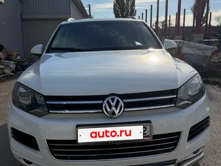2012 Volkswagen Touareg II, белый, 1750000 рублей, вид 1