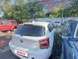 2012 BMW 1 серии 116i II (F20/F21), белый, 840000 рублей, вид 3