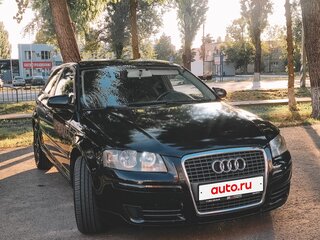 2007 Audi A3 II (8P) Рестайлинг 1, чёрный, 600000 рублей, вид 2