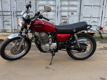 2006 Honda CB 400SS, красный, 349000 рублей, вид 2
