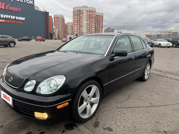 2001 Lexus GS 300 II Рестайлинг, чёрный, 850000 рублей