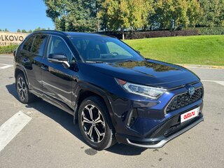 2021 Toyota RAV4 Prime V (XA50), синий, 4850000 рублей, вид 3