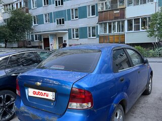 2004 Chevrolet Aveo I, синий, 170000 рублей, вид 3