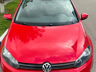2011 Volkswagen Golf VI, красный, 650000 рублей, вид 4
