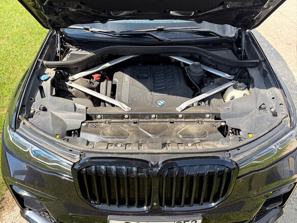 2019 BMW X7 40i I (G07), синий, 6530000 рублей - вид 21