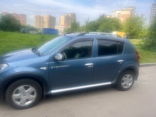 2013 Renault Sandero Stepway I, синий, 500000 рублей, вид 4