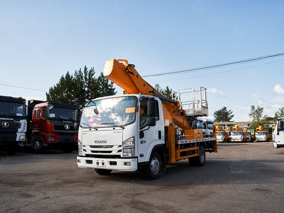 2026 Isuzu Автовышки, жёлтый, 5894688 рублей - вид 6