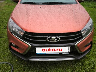 2019 Lada (ВАЗ) Vesta SW Cross I, оранжевый, 1000000 рублей, вид 1