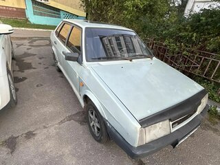 2002 Lada (ВАЗ) 21099, серебристый, 65000 рублей, вид 1