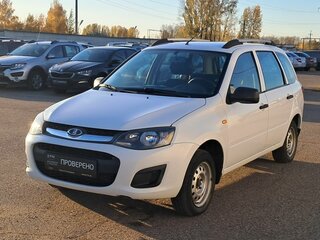 2014 Lada (ВАЗ) Kalina II, белый, 400000 рублей, вид 1