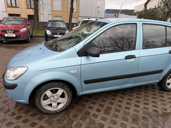 2008 Hyundai Getz I Рестайлинг, голубой, 560000 рублей - вид 6
