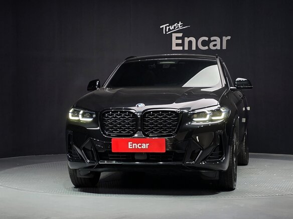2022 BMW X4 20i II (G02) Рестайлинг, чёрный - вид 16