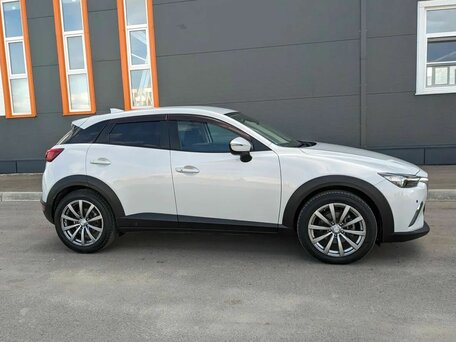 2017 Mazda CX-3 I, белый, 1100000 рублей, вид 4