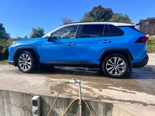 2019 Toyota RAV4 V (XA50), синий, 3300000 рублей, вид 3
