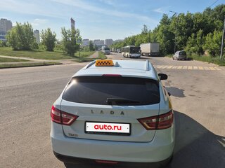 2019 Lada (ВАЗ) Vesta SW I, белый, 740000 рублей, вид 4