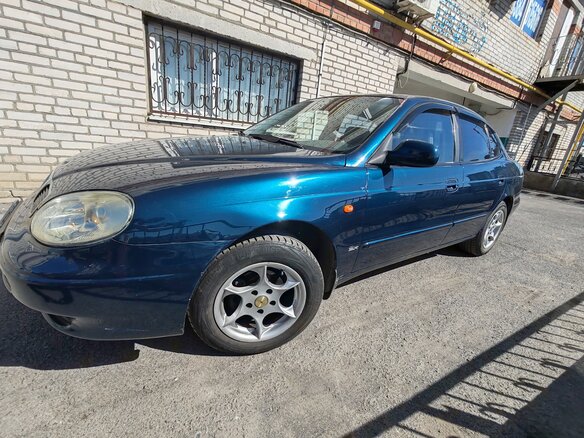 1998 Daewoo Leganza, синий, 525000 рублей - вид 4
