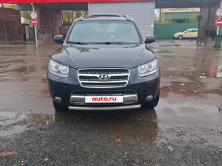 2006 Hyundai Santa Fe II, чёрный, 825000 рублей, вид 1