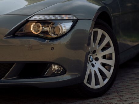 2008 BMW 6 серии 630i II (E63/E64) Рестайлинг, серый, 1390000 рублей, вид 4