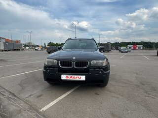 2005 BMW X3 30d I (E83), чёрный, 1288000 рублей, вид 2