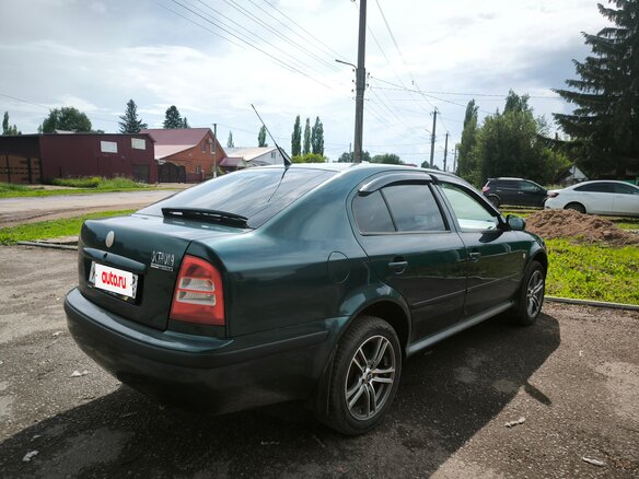 2007 Skoda Octavia I (A4) Рестайлинг, зелёный, 450000 рублей - вид 3