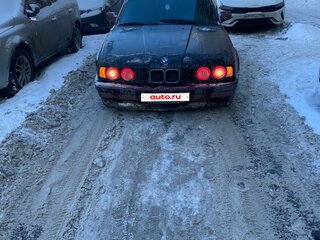 1991 BMW 5 серии 520i III (E34), красный, 180000 рублей, вид 4