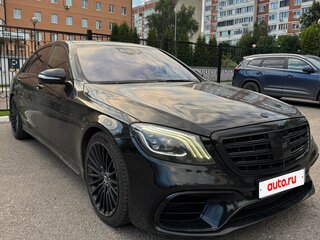 2015 Mercedes-Benz S-Класс 500 Long VI (W222, C217), чёрный, 3000000 рублей, вид 3