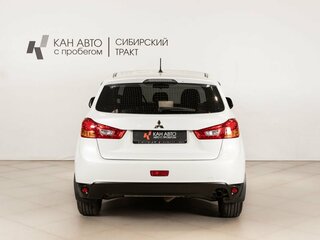 2014 Mitsubishi ASX I Рестайлинг, белый, 1072000 рублей, вид 4