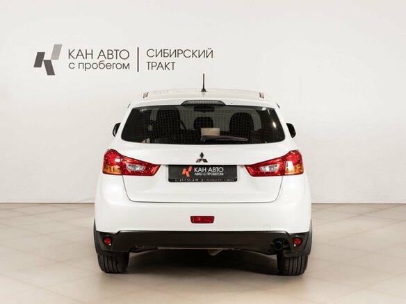 2014 Mitsubishi ASX I Рестайлинг, белый, 1072000 рублей - вид 3
