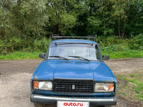 2001 Lada (ВАЗ) 2107, синий, 80000 рублей, вид 1