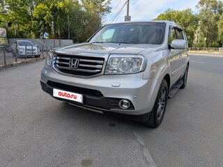 2013 Honda Pilot II Рестайлинг, серый, 1875000 рублей, вид 1