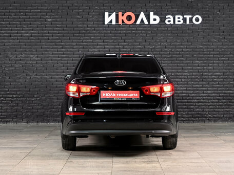2017 Kia Rio III Рестайлинг, чёрный, 1190000 рублей, вид 5