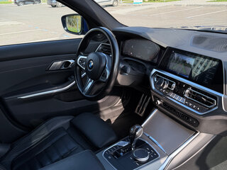 2021 BMW 3 серии 320d xDrive VII (G2x), синий, 5300000 рублей, вид 5