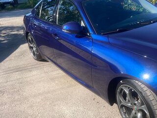2017 Alfa Romeo Giulia II (952), синий, 2700000 рублей, вид 2
