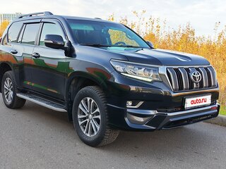 2020 Toyota Land Cruiser Prado 150 Series Рестайлинг 2, чёрный, 4500000 рублей, вид 1
