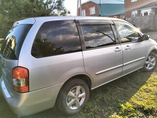 2001 Mazda MPV II (LW), серебристый, 600000 рублей, вид 4