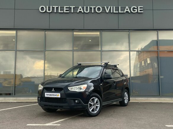 2010 Mitsubishi ASX I, чёрный, 580000 рублей