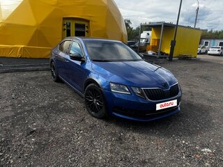2018 Skoda Octavia III (A7) Рестайлинг, синий, 1440000 рублей, вид 3