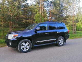 2014 Toyota Land Cruiser 200 Series Рестайлинг 1, чёрный, 3280000 рублей, вид 1