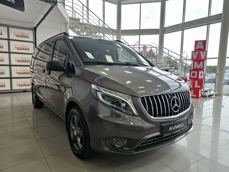 2017 Mercedes-Benz Vito 119 BlueTEC L1 III (W447), серый, 3799000 рублей, вид 4