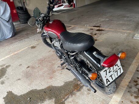 2012 Kawasaki W 800, красный, 355000 рублей, вид 5