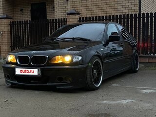 2003 BMW 3 серии 320i IV (E46) Рестайлинг, чёрный, 619999 рублей, вид 2
