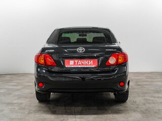 2008 Toyota Corolla AMT X (E140, E150), чёрный, 910000 рублей, вид 4