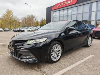 2019 Toyota Camry VIII (XV70), чёрный, 2997000 рублей, вид 2